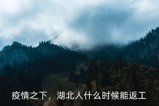 湖北返工的人怎么辦,湖北人什么時(shí)候能返工