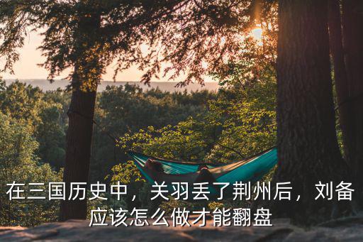 在三國(guó)歷史中，關(guān)羽丟了荊州后，劉備應(yīng)該怎么做才能翻盤
