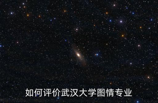 武漢大學(xué)情報(bào)專業(yè)怎么樣,如何評(píng)價(jià)武漢大學(xué)圖情專業(yè)