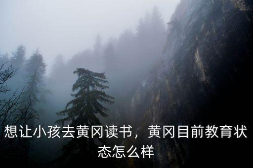 想讓小孩去黃岡讀書，黃岡目前教育狀態怎么樣