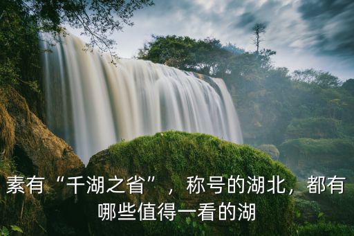 素有“千湖之省”，稱號(hào)的湖北，都有哪些值得一看的湖