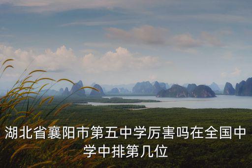 湖北省襄陽市第五中學(xué)厲害嗎在全國(guó)中學(xué)中排第幾位