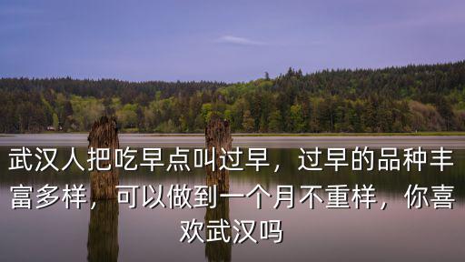 武漢人把吃早點叫過早，過早的品種豐富多樣，可以做到一個月不重樣，你喜歡武漢嗎