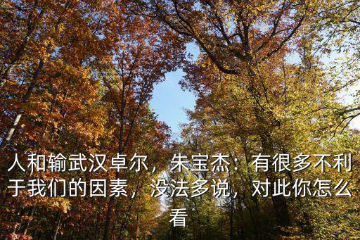 武漢卓爾隊李行怎么念,人和輸武漢卓爾