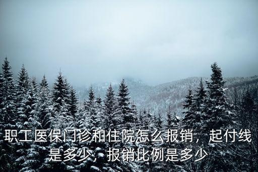 職工醫(yī)保門診和住院怎么報(bào)銷，起付線是多少，報(bào)銷比例是多少