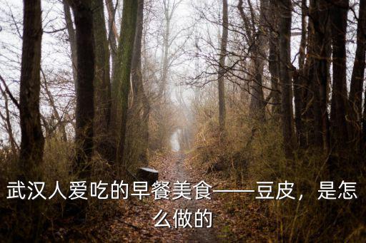 武漢人愛吃的早餐美食——豆皮，是怎么做的