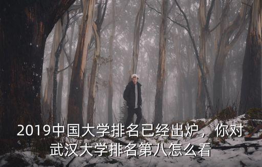2019中國(guó)大學(xué)排名已經(jīng)出爐，你對(duì)武漢大學(xué)排名第八怎么看