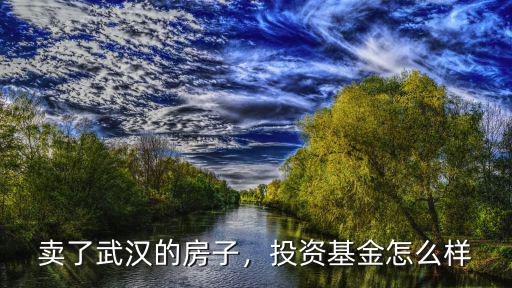 賣(mài)了武漢的房子，投資基金怎么樣