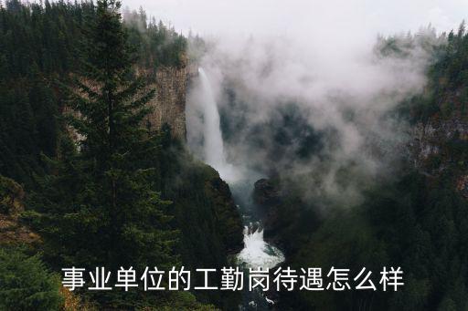事業(yè)單位的工勤崗待遇怎么樣