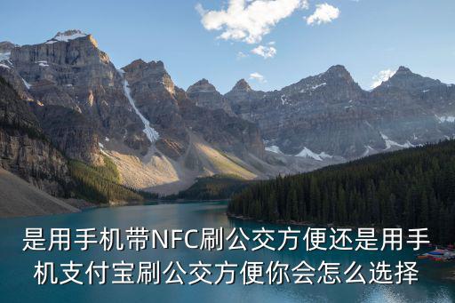是用手機帶NFC刷公交方便還是用手機支付寶刷公交方便你會怎么選擇