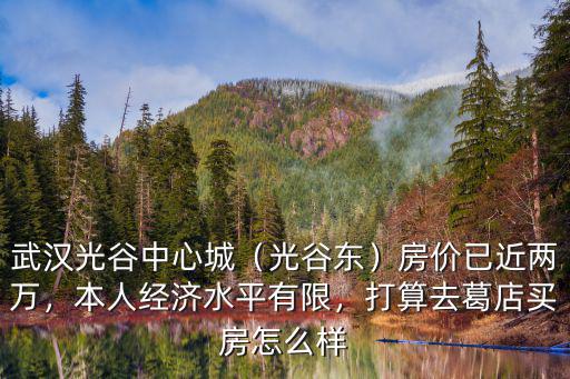 武漢中建葛店之星怎么樣,打算去葛店買房怎么樣