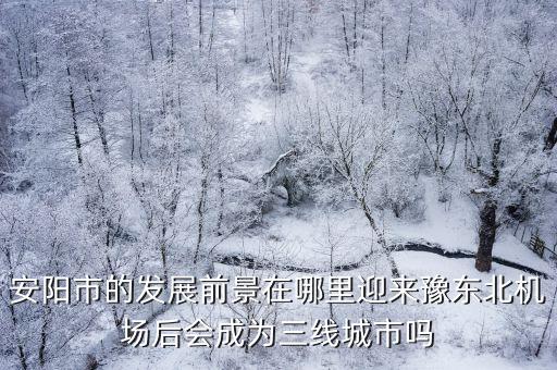 安陽市的發(fā)展前景在哪里迎來豫東北機場后會成為三線城市嗎