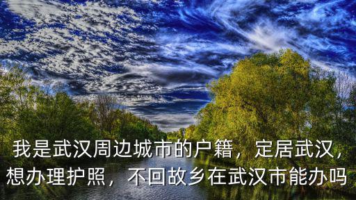 我是武漢周邊城市的戶(hù)籍，定居武漢，想辦理護(hù)照，不回故鄉(xiāng)在武漢市能辦嗎