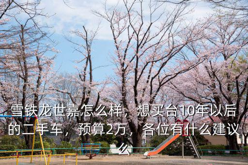 雪鐵龍世嘉怎么樣，想買臺10年以后的二手車，預算2萬，各位有什么建議么