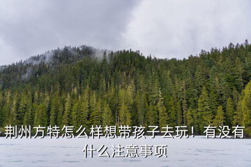 荊州方特怎么樣想帶孩子去玩！有沒(méi)有什么注意事項(xiàng)