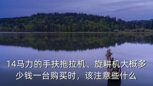 新鄉(xiāng)手扶拖拉機(jī)帶旋耕機(jī)多少錢,旋耕機(jī)大概多少錢一臺(tái)