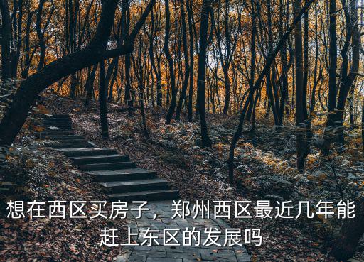 想在西區買房子，鄭州西區最近幾年能趕上東區的發展嗎