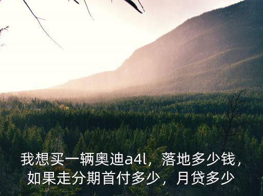 洛陽(yáng)奧迪q2貸款月供多少,月供多少合適
