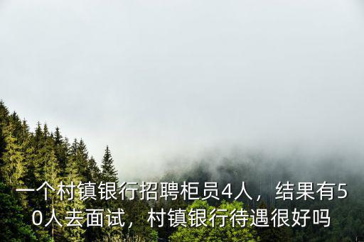 武漢長江村鎮銀行綜合柜員待遇怎么樣,村鎮銀行待遇很好嗎