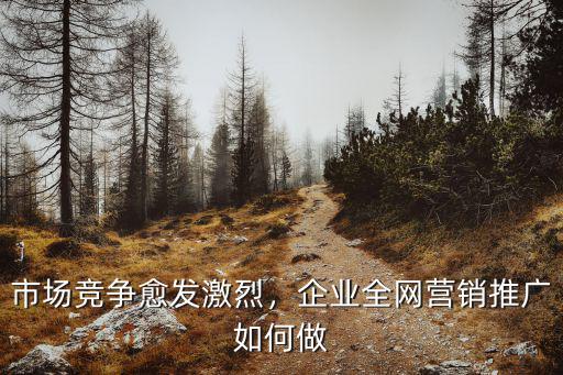 市場(chǎng)競(jìng)爭(zhēng)愈發(fā)激烈，企業(yè)全網(wǎng)營(yíng)銷推廣如何做
