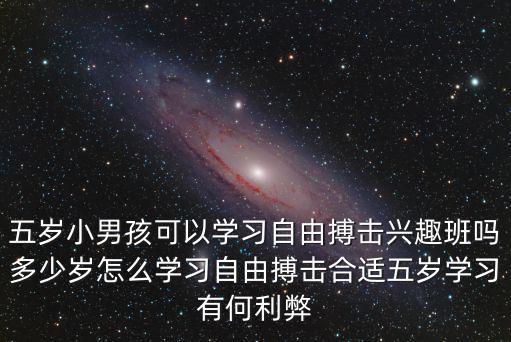 五歲小男孩可以學(xué)習(xí)自由搏擊興趣班嗎多少歲怎么學(xué)習(xí)自由搏擊合適五歲學(xué)習(xí)有何利弊