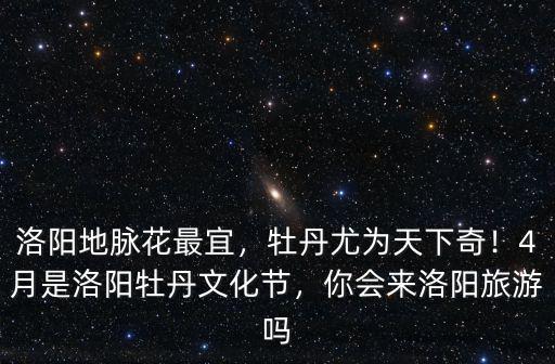洛陽地脈花最宜，牡丹尤為天下奇！4月是洛陽牡丹文化節，你會來洛陽旅游嗎