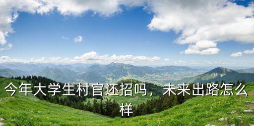 湖北第一屆大學(xué)生村官怎么樣了,屬于大學(xué)生村官嗎