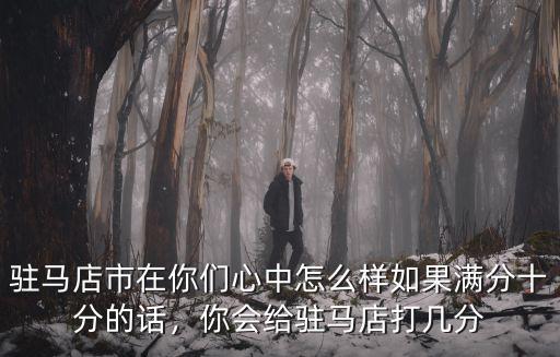 駐馬店市在你們心中怎么樣如果滿分十分的話，你會給駐馬店打幾分
