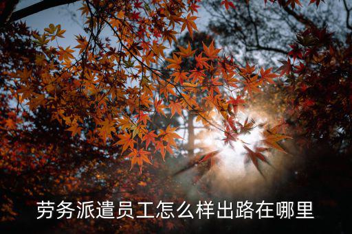 勞務(wù)派遣員工怎么樣出路在哪里