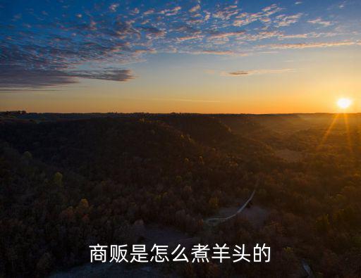 河南羊頭怎么煮,商販是怎么煮羊頭的
