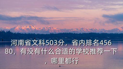 502在河南省的排名是多少錢,省內排名45680