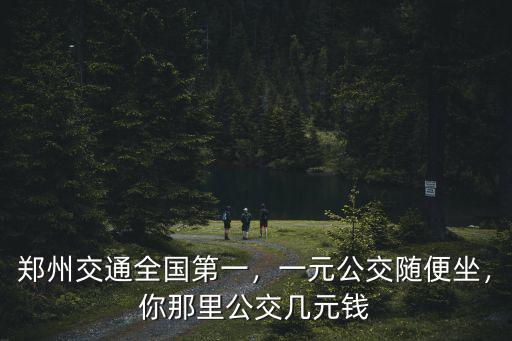 鄭州交通全國第一，一元公交隨便坐，你那里公交幾元錢
