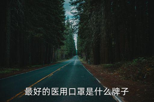 最好的醫用口罩是什么牌子