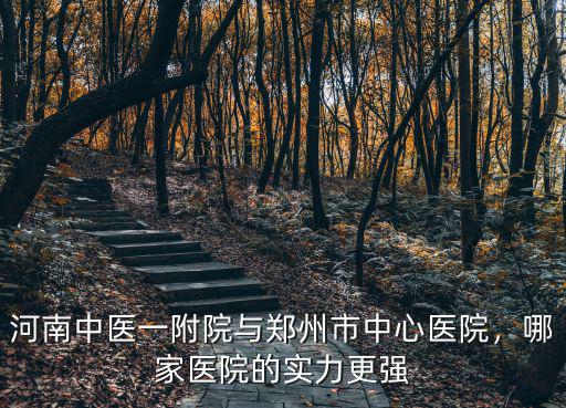 河南中醫一附院與鄭州市中心醫院，哪家醫院的實力更強
