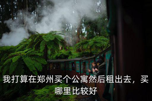 我打算在鄭州買個公寓然后租出去，買哪里比較好