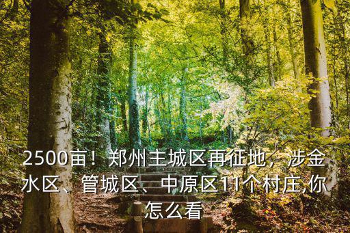 鄭州中原區(qū)還有多少都市村莊,鄭州現(xiàn)在那還有都市村