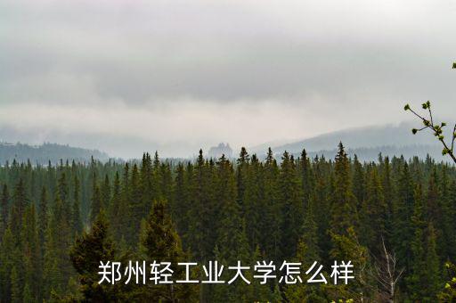 鄭州輕工業(yè)大學(xué)怎么樣