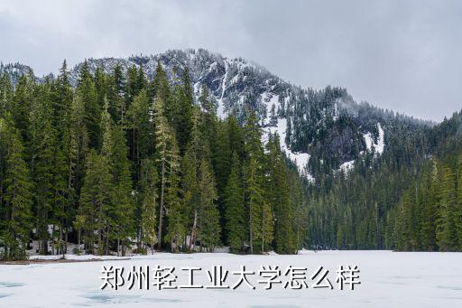 鄭州輕工業(yè)大學(xué)怎么樣