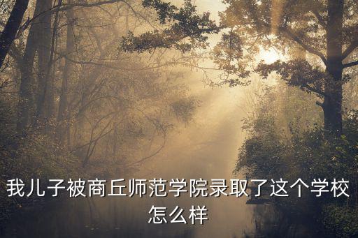商丘師范外語系怎么樣,這個(gè)學(xué)校怎么樣
