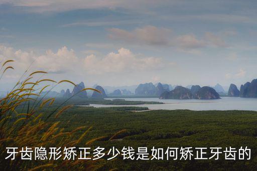 牙齒隱形矯正多少錢是如何矯正牙齒的