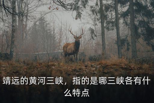 開封黃河三峽在哪里,靖遠的黃河三峽