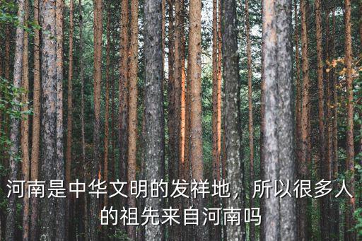 河南安陽祖先來自哪里,殷商祖先來自哪里