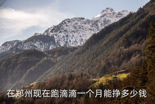 在鄭州買一輛滴滴快車得多少錢,在鄭州跑滴滴怎么樣