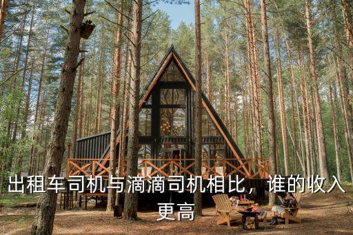 出租車司機與滴滴司機相比，誰的收入更高