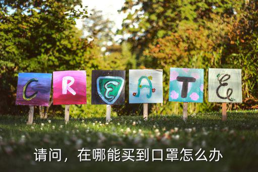 請問，在哪能買到口罩怎么辦