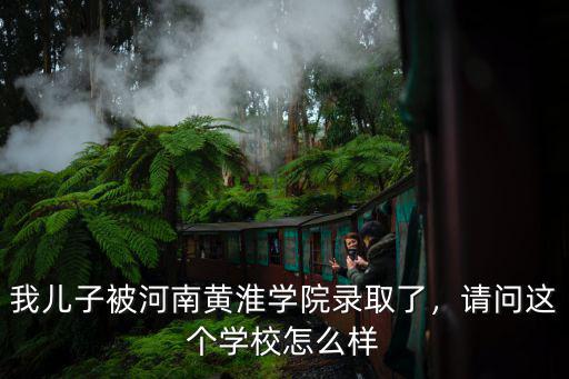 我兒子被河南黃淮學(xué)院錄取了，請(qǐng)問(wèn)這個(gè)學(xué)校怎么樣