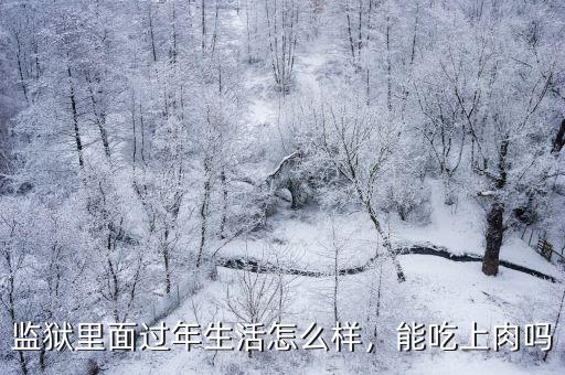 監獄里面過年生活怎么樣，能吃上肉嗎