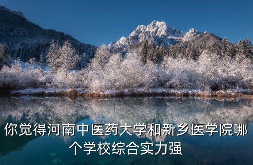 河南商丘中醫藥大學怎么樣,河南中醫藥大學怎樣