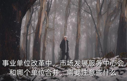 事業單位改革中，市場發展服務中心會和哪個單位合并，需要注意些什么