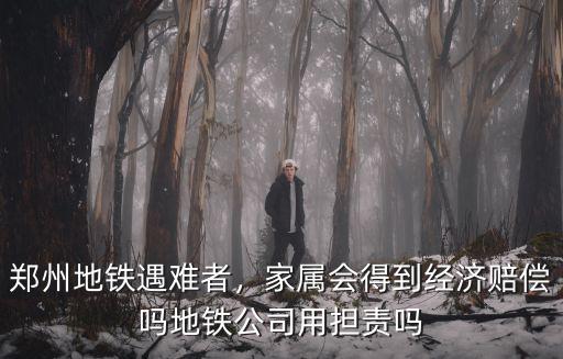 鄭州地鐵遇難者，家屬會得到經(jīng)濟(jì)賠償嗎地鐵公司用擔(dān)責(zé)嗎